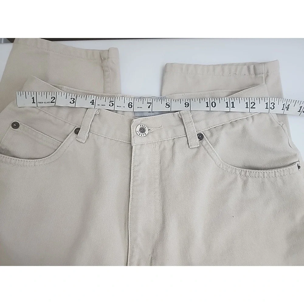 Paul Harris Womens Size 8 Vintage 100% Cotton Tan Jeans‎